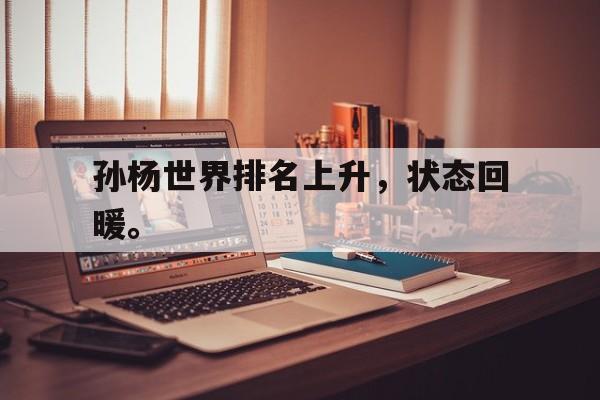 孙杨世界排名上升，状态回暖。